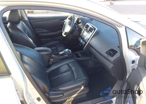 2017 Nissan Leaf Sl z USA, uszkodzony, nr VIN 1N4BZ0CP6HC305848